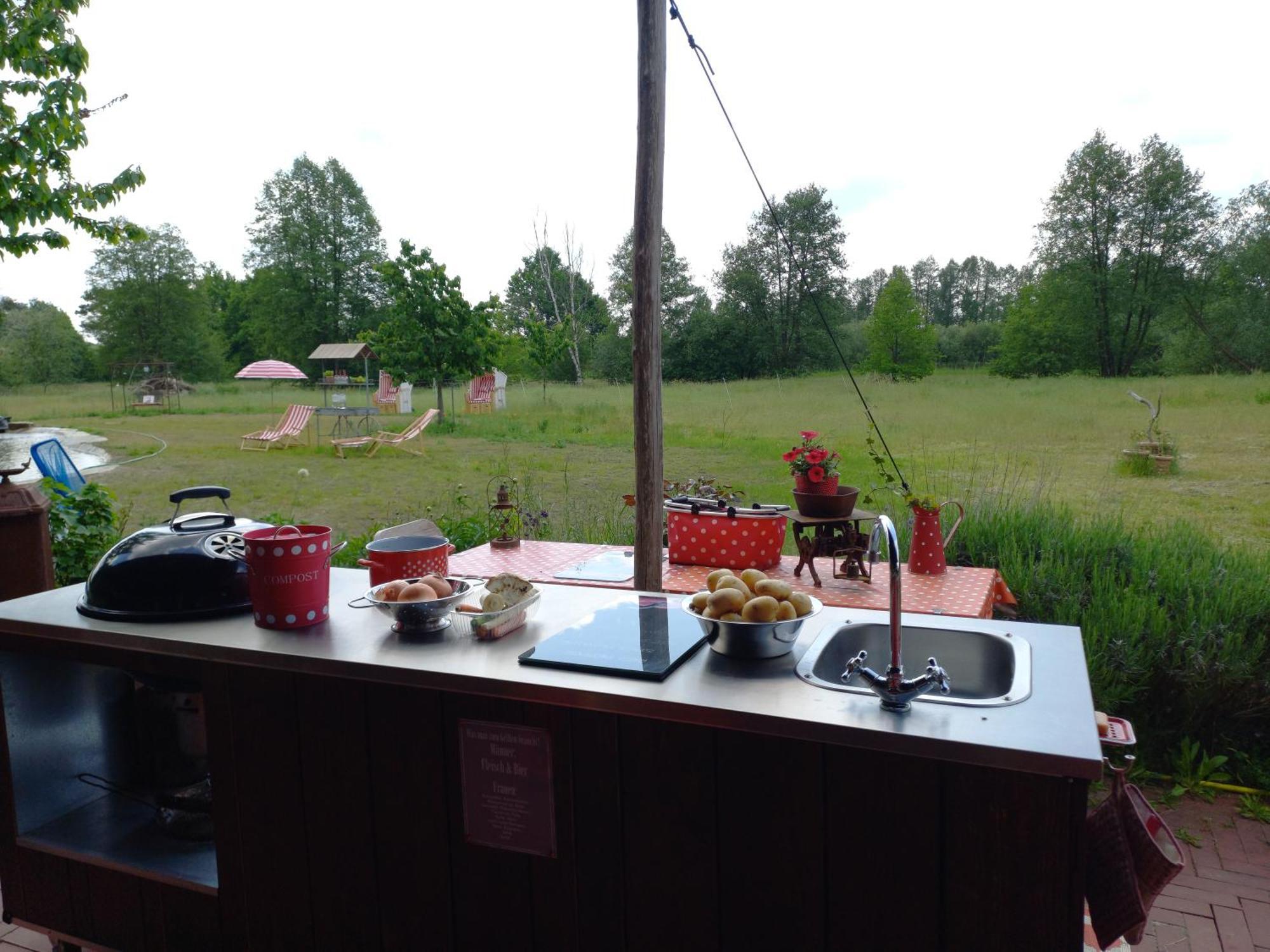 Ferienhof "Zum Spreewaeldchen" Burg  Bagian luar foto
